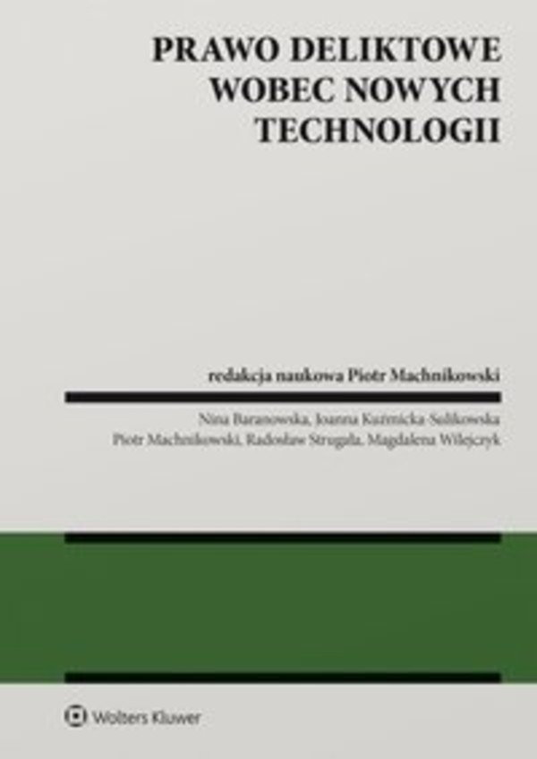 Prawo deliktowe wobec nowych technologii - epub, pdf 1