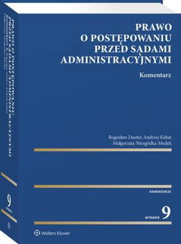 Prawo o postępowaniu przed sądami administracyjnymi. Komentarz - pdf