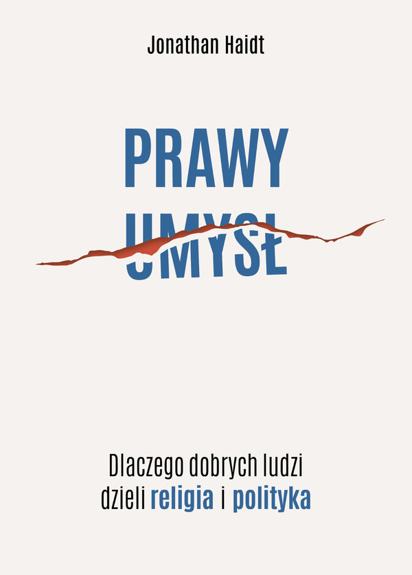 Prawy umysł Dlaczego dobrych ludzi dzieli religia i polityka