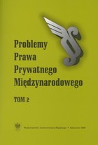 Problemy Prawa Prywatnego Międzynarodowego. T. 2 - pdf