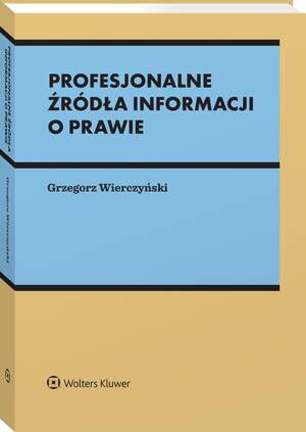 Profesjonalne źródła informacji o prawie - pdf