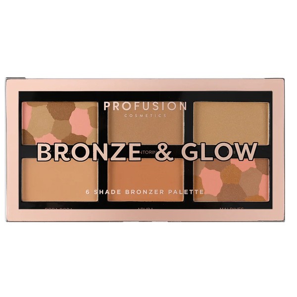 Shade Bronzer Palette Bronze & Glow Paleta bronzerów do twarzy