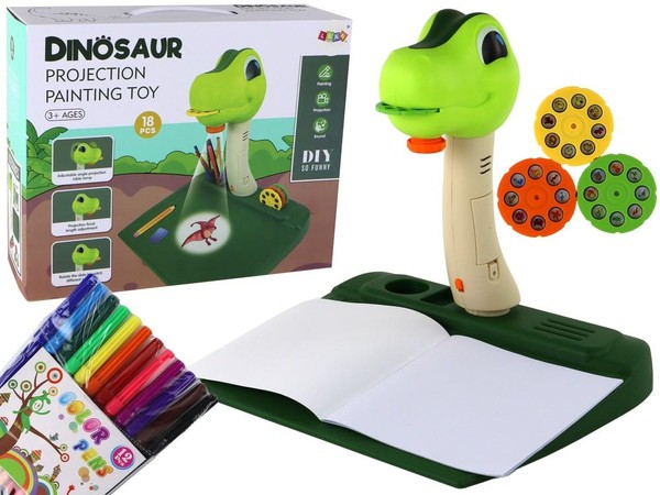 Projektor do rysowania Dinozaur