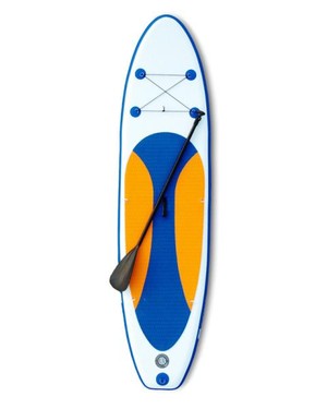 Deska SUP Stand Up Paddle 300cm pomarańczowo - niebieska