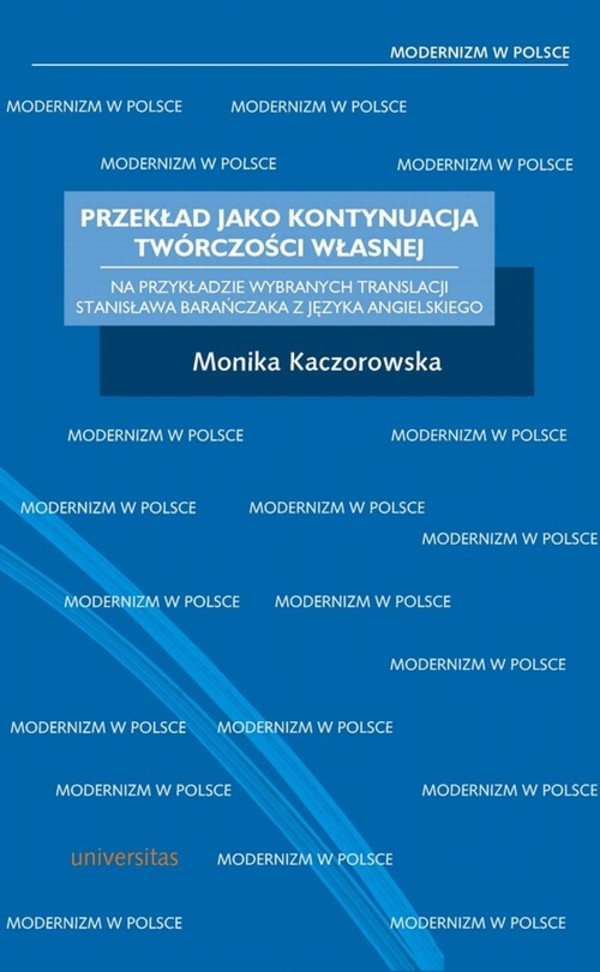 Przekład jako kontynuacja twórczości własnej - pdf