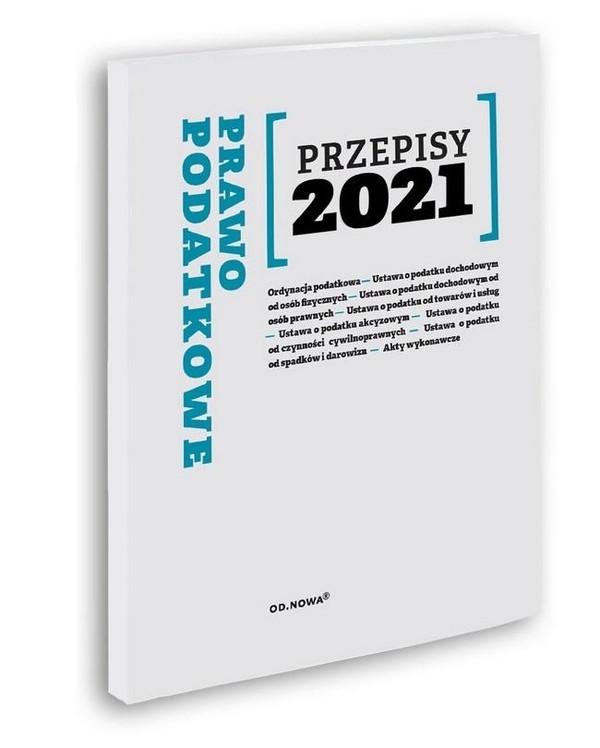 Przepisy 2021 Prawo podatkowe