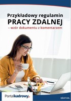 Przykładowy regulamin pracy zdalnej - pdf wzór dokumentu z komentarzem