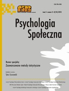 Psychologia Społeczna - pdf nr 2-3(14)/2010
