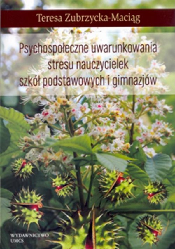 Psychospołeczne uwarunkowania stresu nauczycielek szkół podstawowych i gimnazjów - pdf