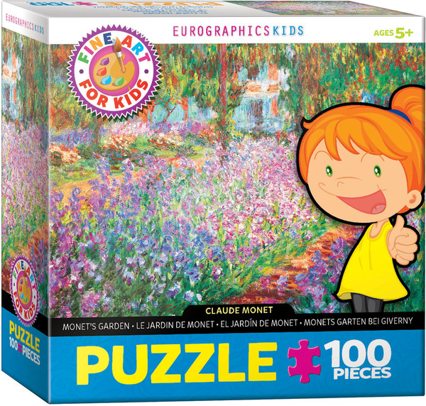 Puzzle Smartkids Ogrody Moneta, Claude Monet 100 elementów