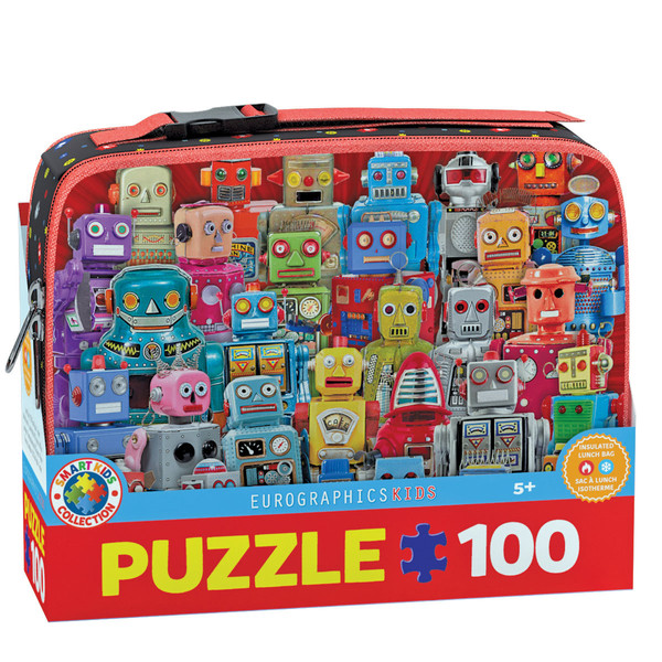 Puzzle Roboty 100 elementów