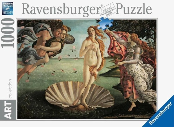 Puzzle Art Narodziny Wenus, Sandro Botticelli 1000 elementów