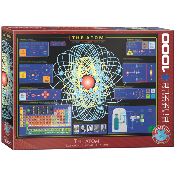 Puzzle Atom 1000 elementów