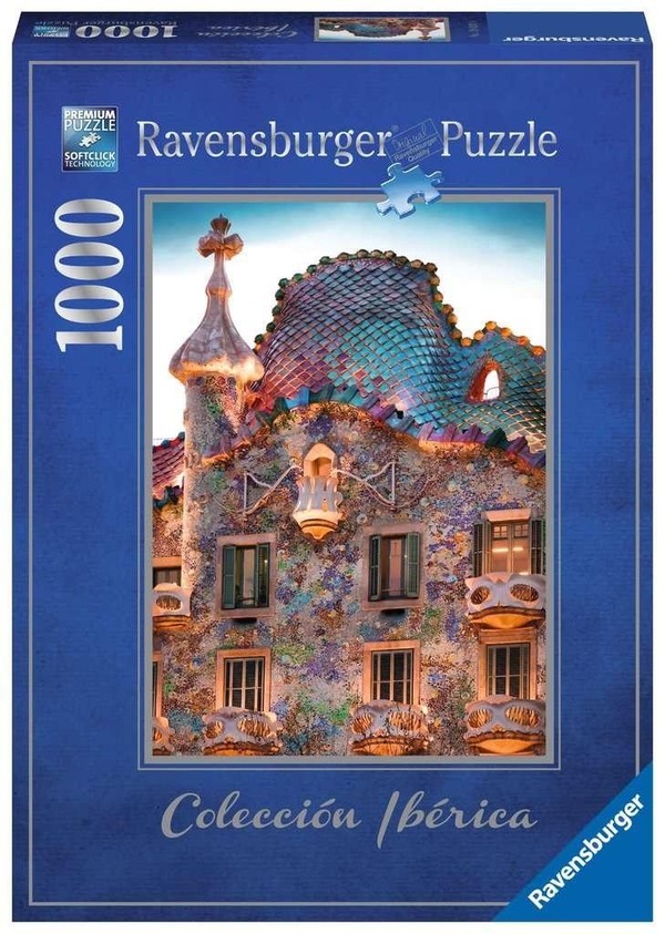Puzzle Casa Batlló, Barcelona 1000 elementów