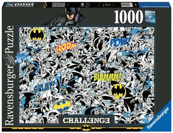 Puzzle Challenge. Batman 1000 elementów