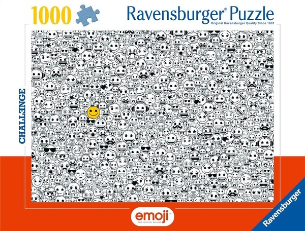 Puzzle Challenge Emoji 1000 elementów