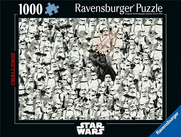 Puzzle Challenge Gwiezdne Wojny 1000 elementów