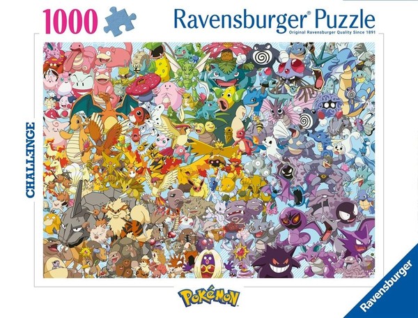 Puzzle Challenge Pokemon 1000 elementów