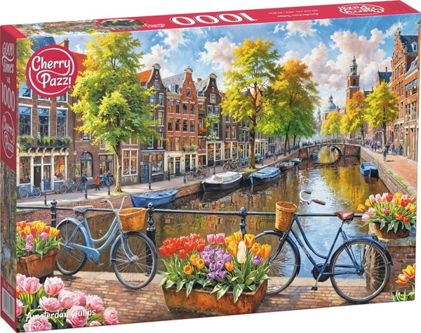 Puzzle Tulipany z Amsterdamu 1000 elementów