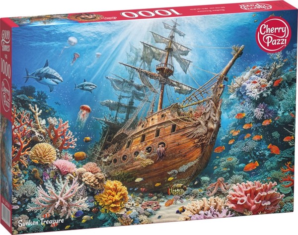 Puzzle Zatopiony skarb 1000 elementów