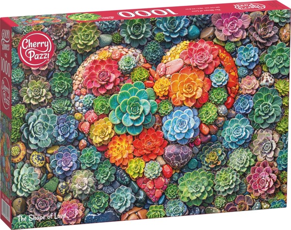 Puzzle Kształt miłości 1000 elementów