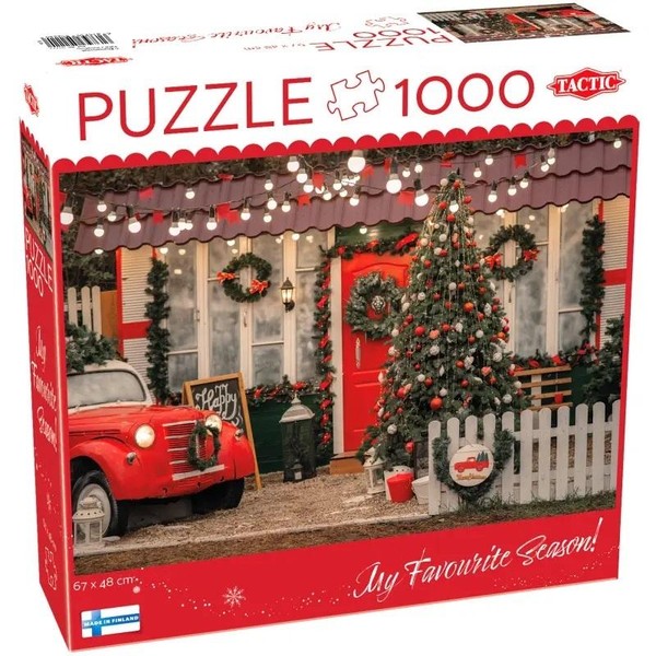 Puzzle Christmas Porch 1000 elementów