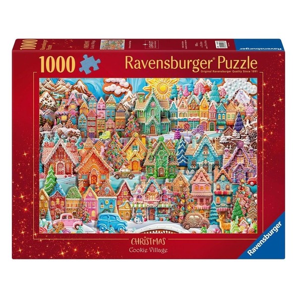 Puzzle Ciasteczkowe święta 1000 elementów