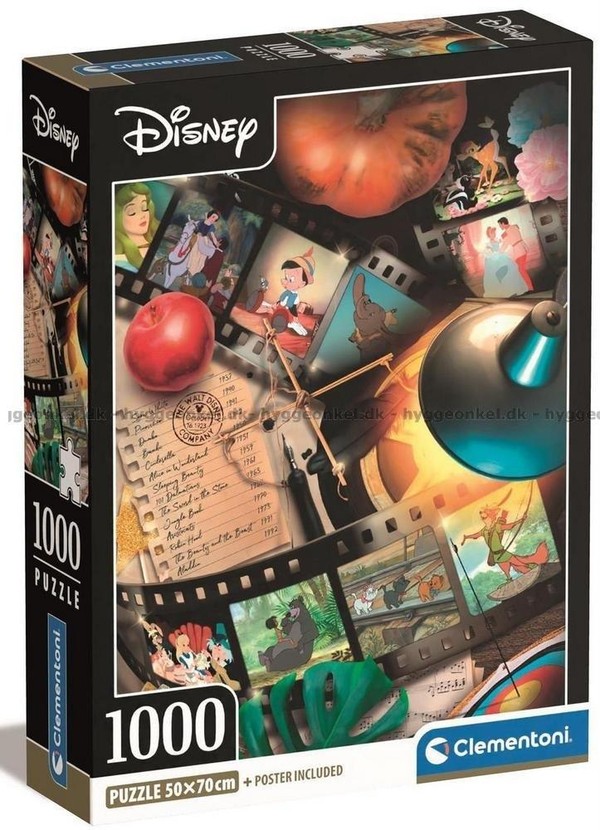 Puzzle Compact Disney Classic Movies 1000 elementów