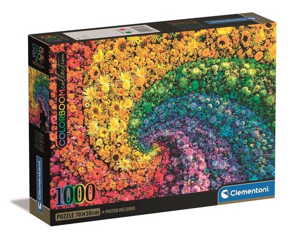 Puzzle Compact Color Boom Wir 1000 elementów