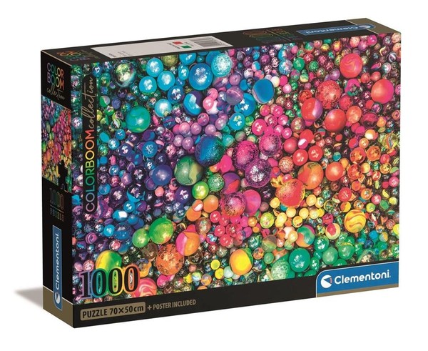 Puzzle Compact Color Boom Marbles 1000 elementów