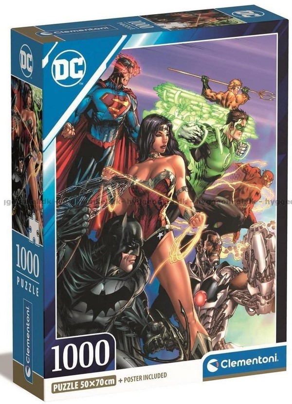 Puzzle Compact DC Comics Liga Sprawiedliwości 1000 elementów