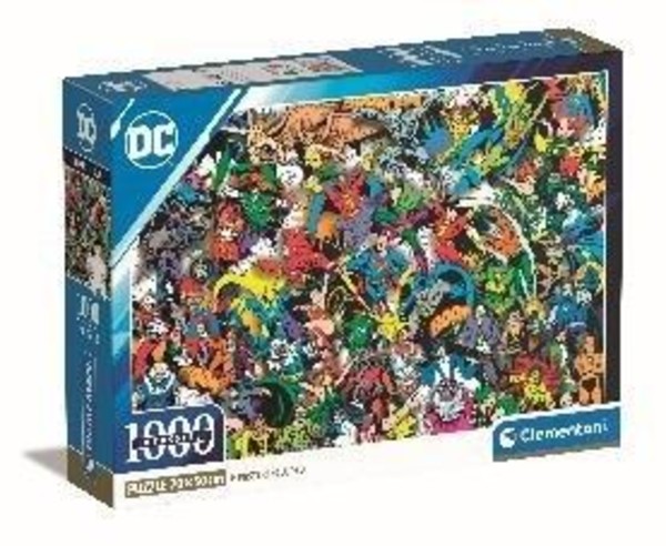 Puzzle Compact DC Comics Liga Sprawiedliwości 1000 elementów