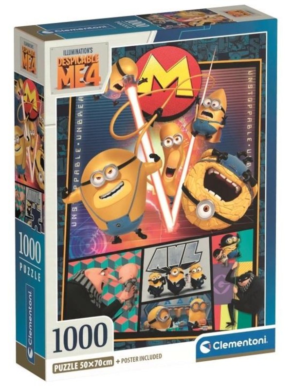 Puzzle Minionki Despicable Me 4 1000 elementów