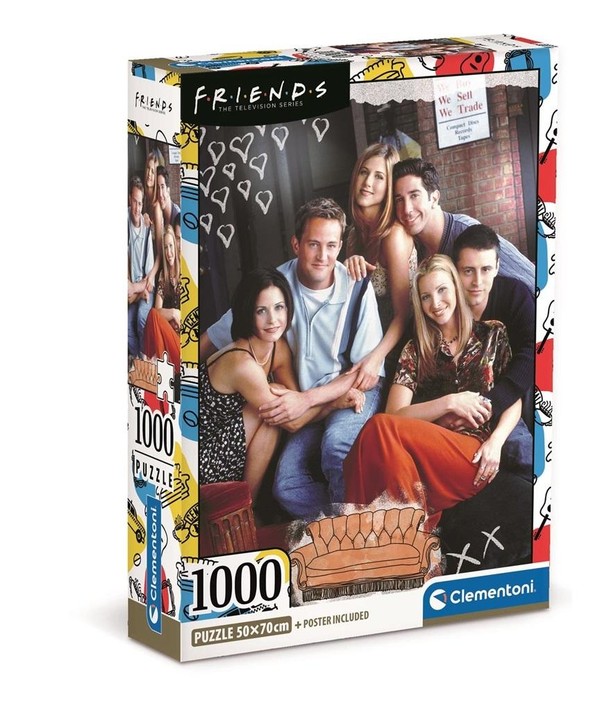 Puzzle Compact Friends 1000 elementów