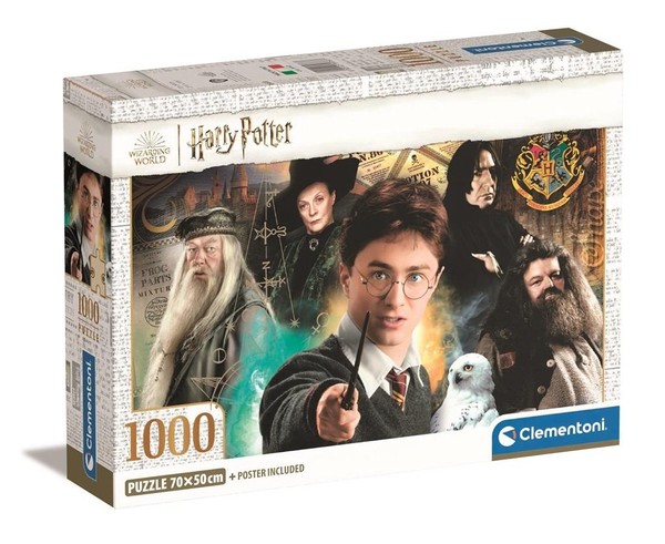 Puzzle Compact Harry Potter 1000 elementów