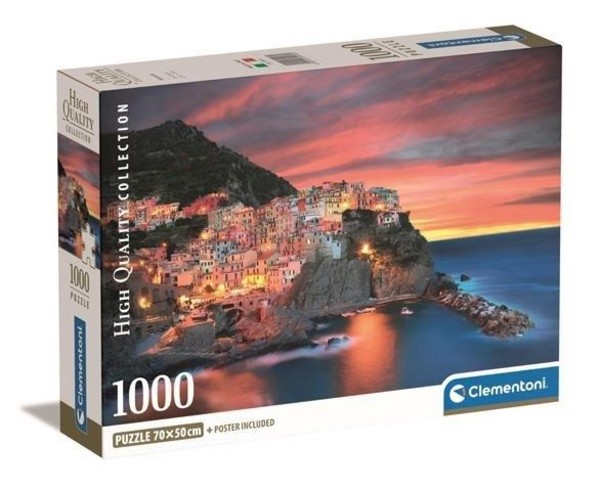 Puzzle Compact Manarola 1000 elementów