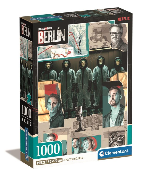 Puzzle Compact Netflix Berlin 1000 elementów