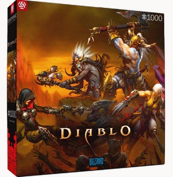 Puzzle Diablo: Heroes Battle 1000 elementów