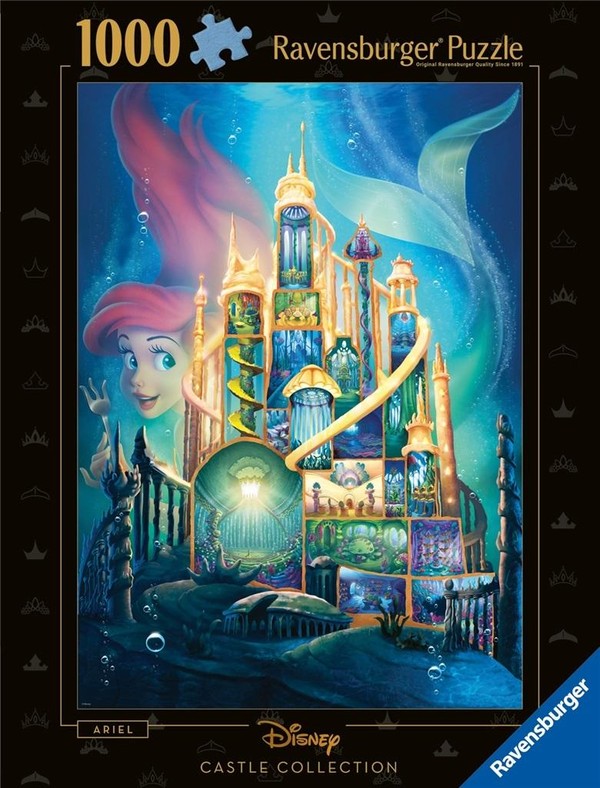 Puzzle Disney kolekcja Arielka 1000 elementów