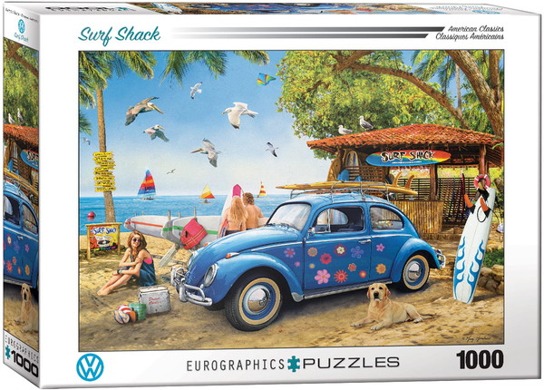 Puzzle EG-VW Beetle Surf Shack 1000 elementów