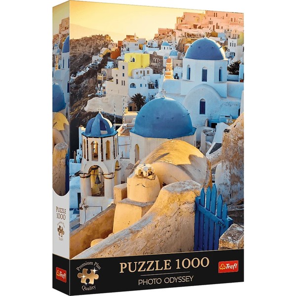 Puzzle Premium Plus Miasteczko Oia Santorini 1000 elementów