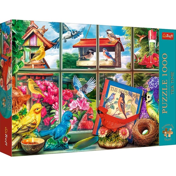 Puzzle Premium Plus Quality Świat ptaków 1000 elementów