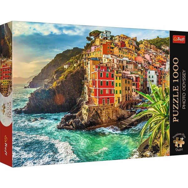 Puzzle Premium Plus Quality Miasteczko Riomaggiore Włochy 1000 elementów