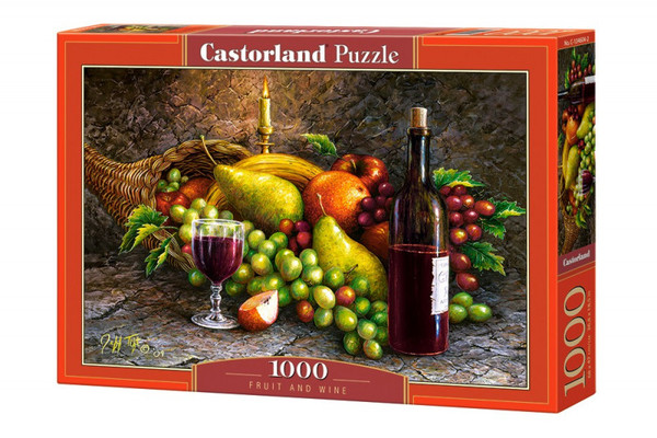 Puzzle Wino i owoce 1000 elementów