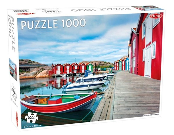 Puzzle Chaty rybackie 1000 elementów