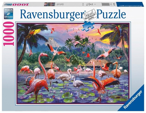 Puzzle Flamingi 1000 elementów