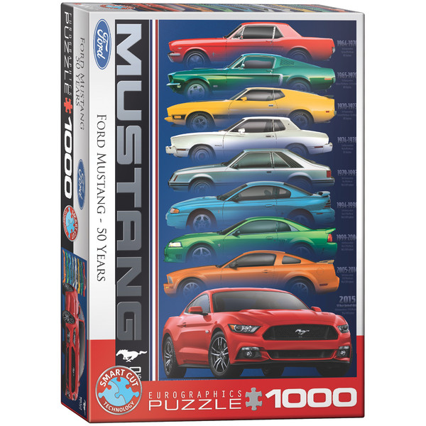 Puzzle Ford Mustang 50 lat 1000 elementów