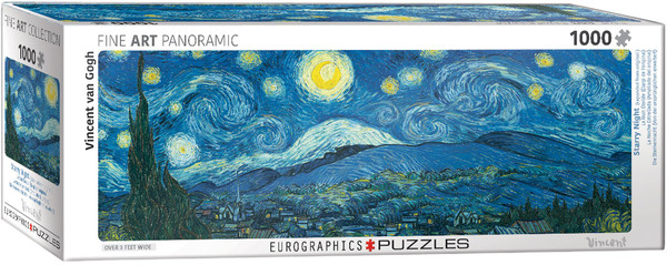Puzzle Gwiaździsta noc, Vincent van Gogh 1000 elementów