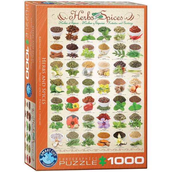 Puzzle Zioła i przyprawy 1000 elementów