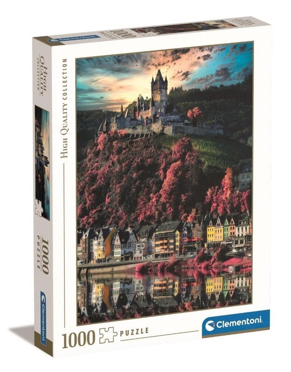 Puzzle Zamek w Cochem 1000 elementów